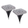 Globo - LOT 2x Éclairage solaire LED/0,8W/1,2V IP44 300 mAh