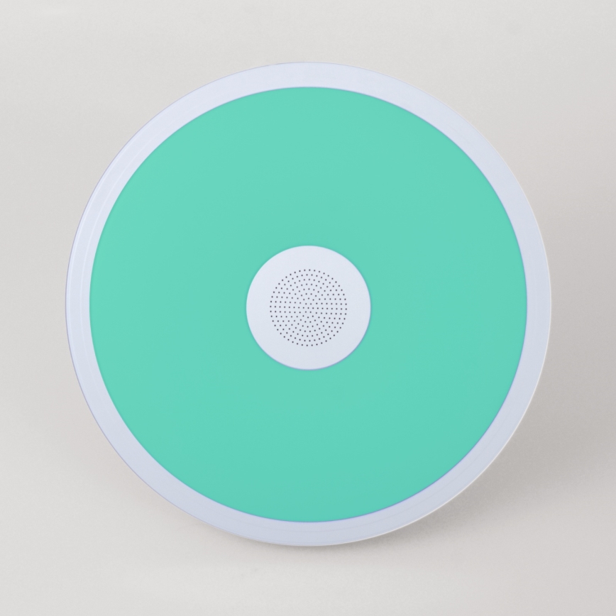 Globo - Luminaire à intensité variable RGBW salle de bain avec haut-parleur LED/18W/230V 3000-6500K IP44 + télécommande