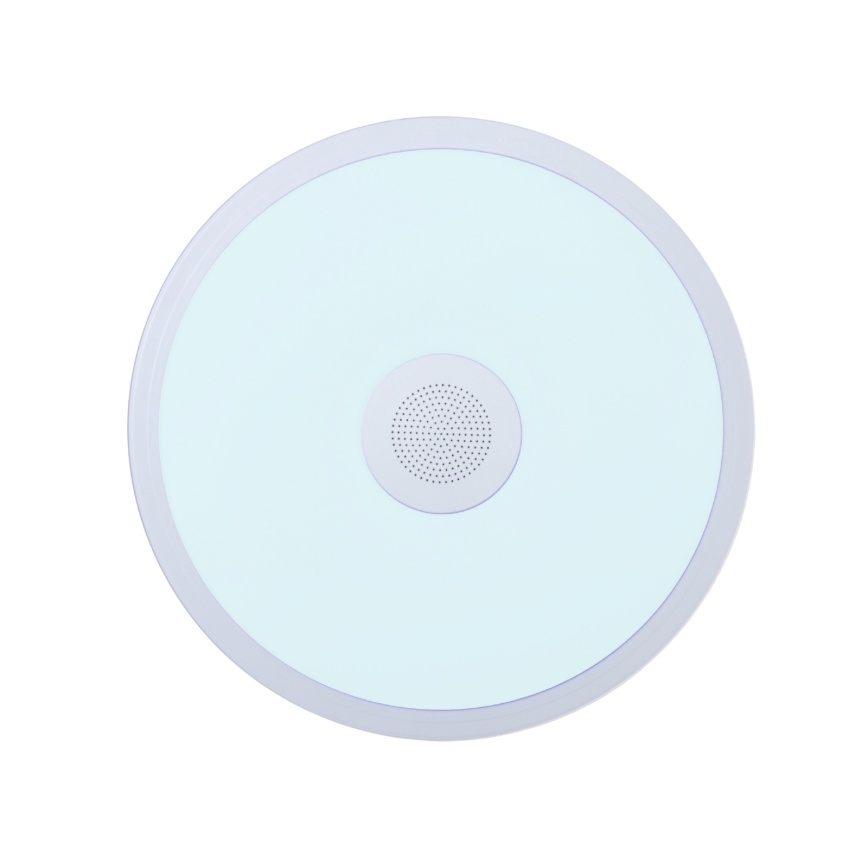 Globo - Luminaire à intensité variable RGBW salle de bain avec haut-parleur LED/18W/230V 3000-6500K IP44 + télécommande