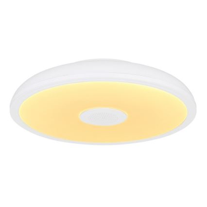 Globo - Luminaire à intensité variable RGBW salle de bain avec haut-parleur LED/18W/230V 3000-6500K IP44 + télécommande