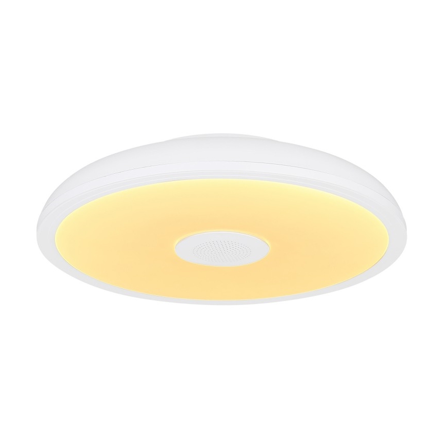 Globo - Luminaire à intensité variable RGBW salle de bain avec haut-parleur LED/18W/230V 3000-6500K IP44 + télécommande