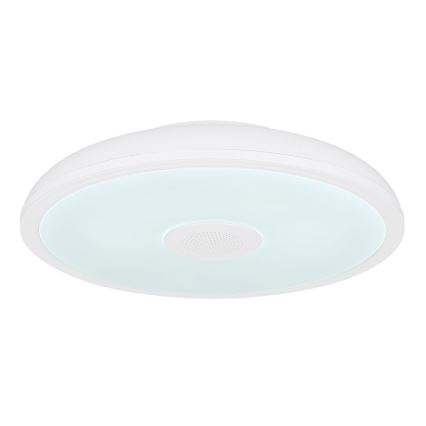 Globo - Luminaire à intensité variable RGBW salle de bain avec haut-parleur LED/18W/230V 3000-6500K IP44 + télécommande