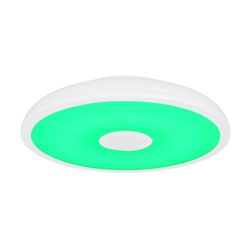 Globo - Luminaire à intensité variable RGBW salle de bain avec haut-parleur LED/18W/230V 3000-6500K IP44 + télécommande