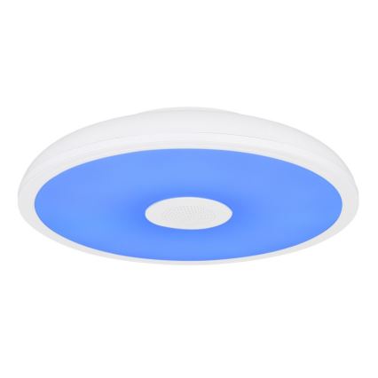 Globo - Luminaire à intensité variable RGBW salle de bain avec haut-parleur LED/18W/230V 3000-6500K IP44 + télécommande