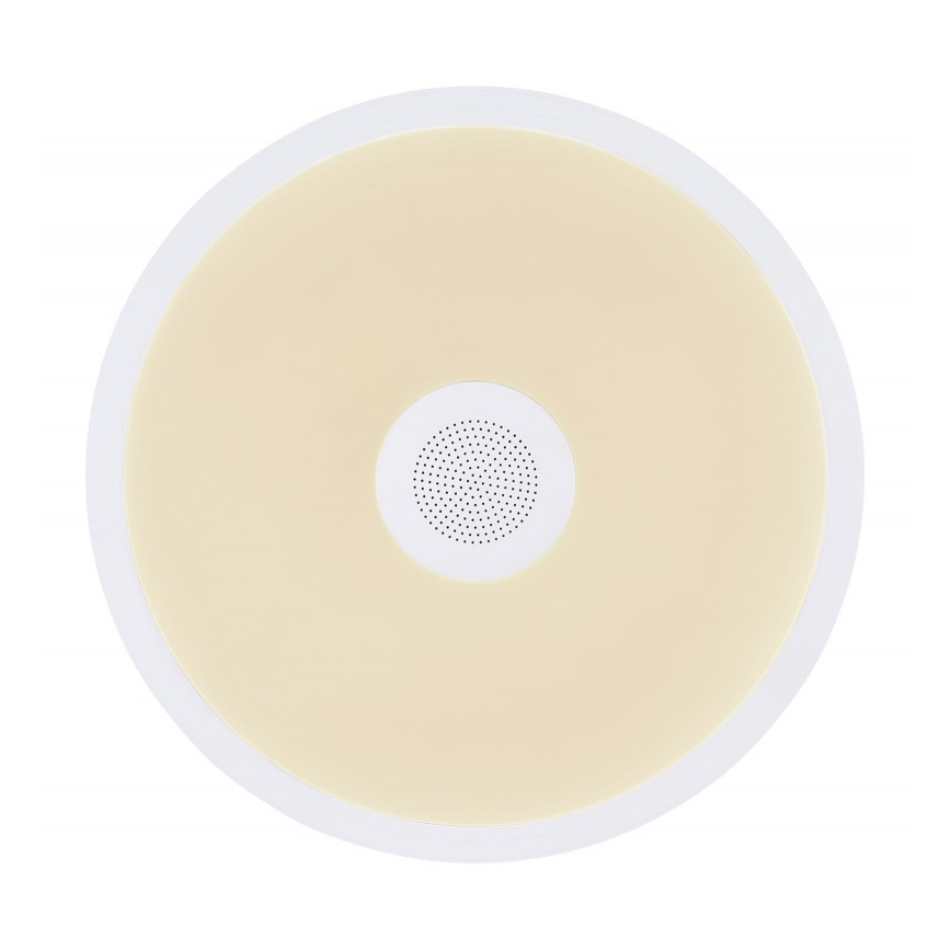 Globo - Luminaire à intensité variable RGBW salle de bain avec haut-parleur LED/18W/230V 3000-6500K IP44 + télécommande