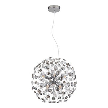 Globo - Lustre LED sur câble 8xG9/3,5W/230V chrome brillant
