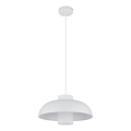 Globo - Pendelleuchte an Kabel 1xE27/60W/230V weiß