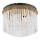 Globo - Plafoniera 5xE27/60W/230V diametro 32 cm oro