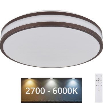Globo - Plafoniera dimmerabile RGBW LED/18W/230V 2700-6000K + telecomando
