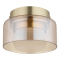 Globo - Plafoniera LED 1xGX53/6W/230V diametro 13 cm fumé/marrone
