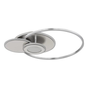 Globo - Plafoniera LED dimmerabile 24W/230V 2700-6000K argento + telecomando