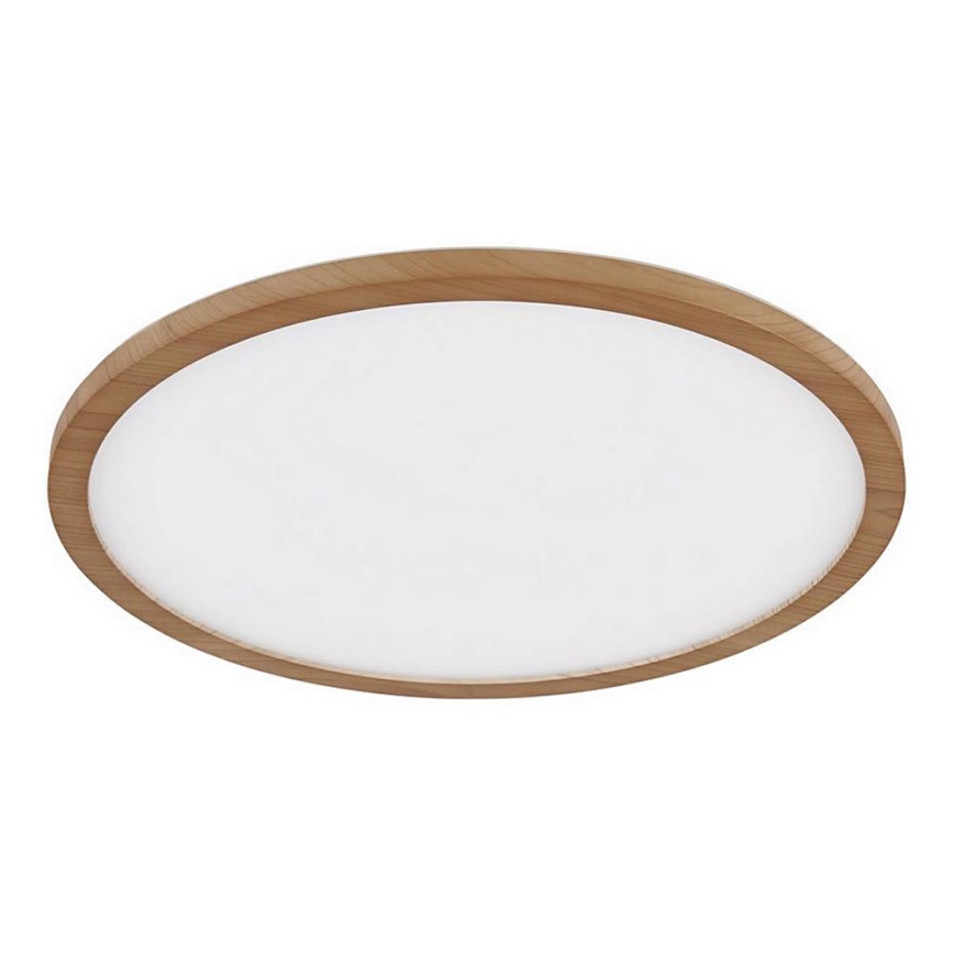 Globo - Plafoniera LED dimmerabile da bagno LED/24W/230V diametro 42 cm IP44 marrone