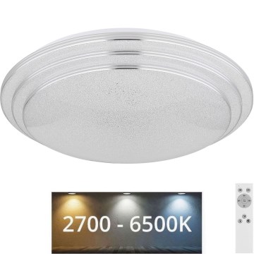 Globo - Plafoniera LED dimmerabile LED/18W/230V diametro 40 cm 2700-6500K + telecomando