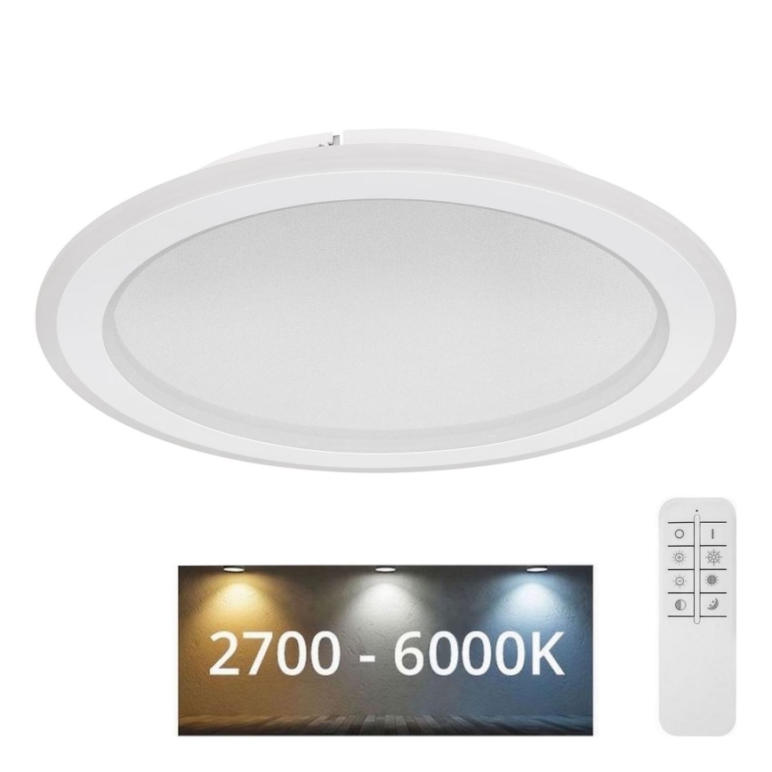 Globo - Plafoniera LED dimmerabile LED/24W/230V 2700-6000K + telecomando