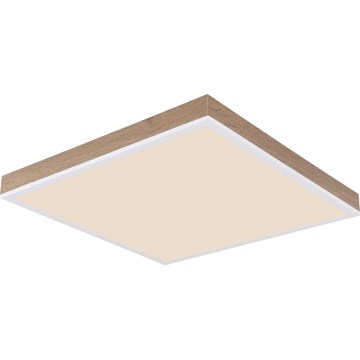 Globo - Plafoniera LED dimmerabile LED/24W/230V 2700-6500K + telecomando marrone/bianco