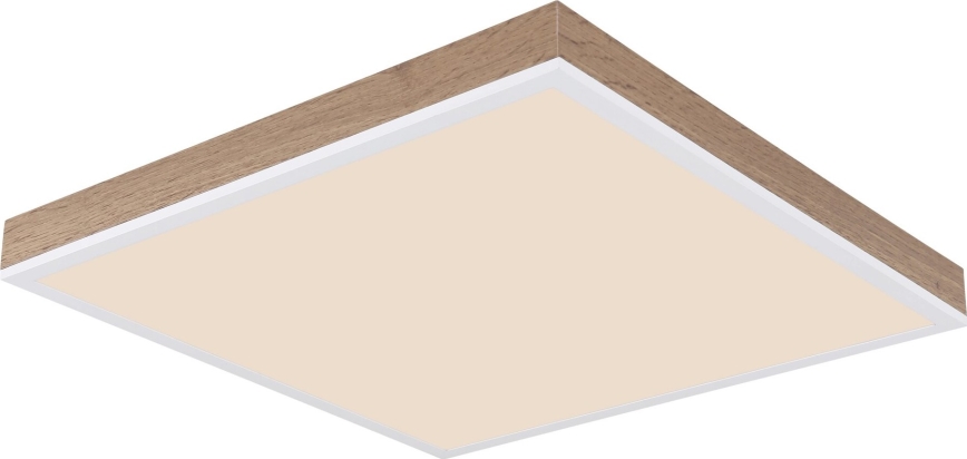 Globo - Plafoniera LED dimmerabile LED/24W/230V 2700-6500K + telecomando marrone/bianco