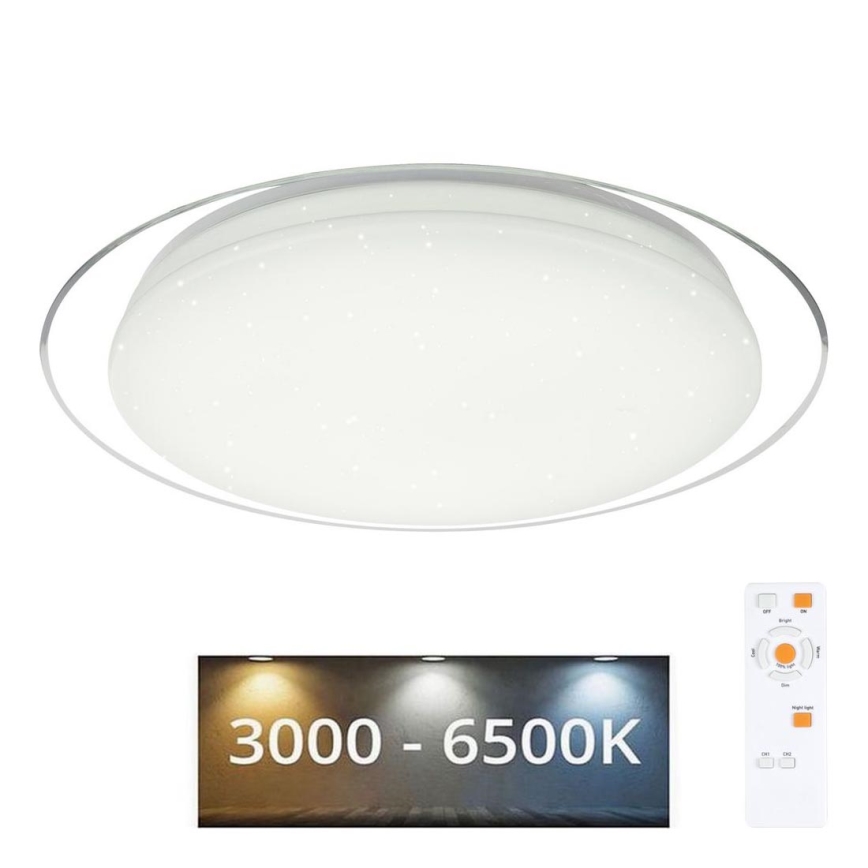 Globo - Plafoniera LED dimmerabile LED/30W/230V 3000-6500K + telecomando