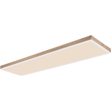 Globo - Plafoniera LED dimmerabile LED/36W/230V 2700-6500K + telecomando marrone/bianco