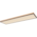 Globo - Plafoniera LED dimmerabile LED/36W/230V 2700-6500K + telecomando marrone/grigio