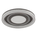 Globo - Plafoniera LED dimmerabile LED/48W/230V 2700-6000K diametro 48 cm antracite + telecomando