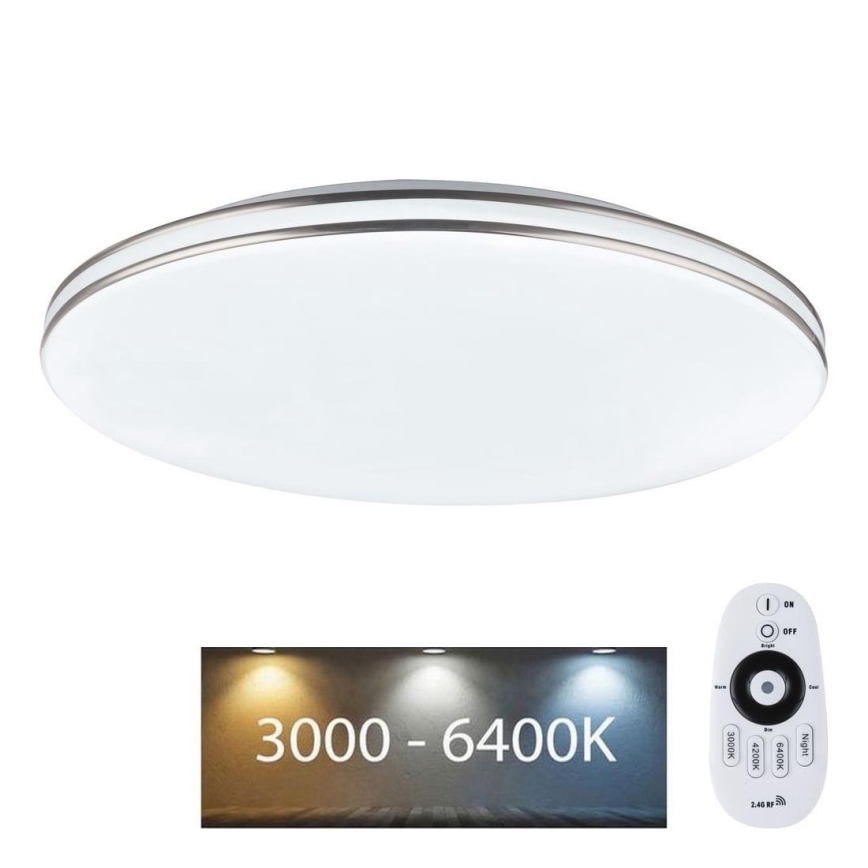 Globo - Plafoniera LED dimmerabile LED/48W/230V 3000-6400K + telecomando