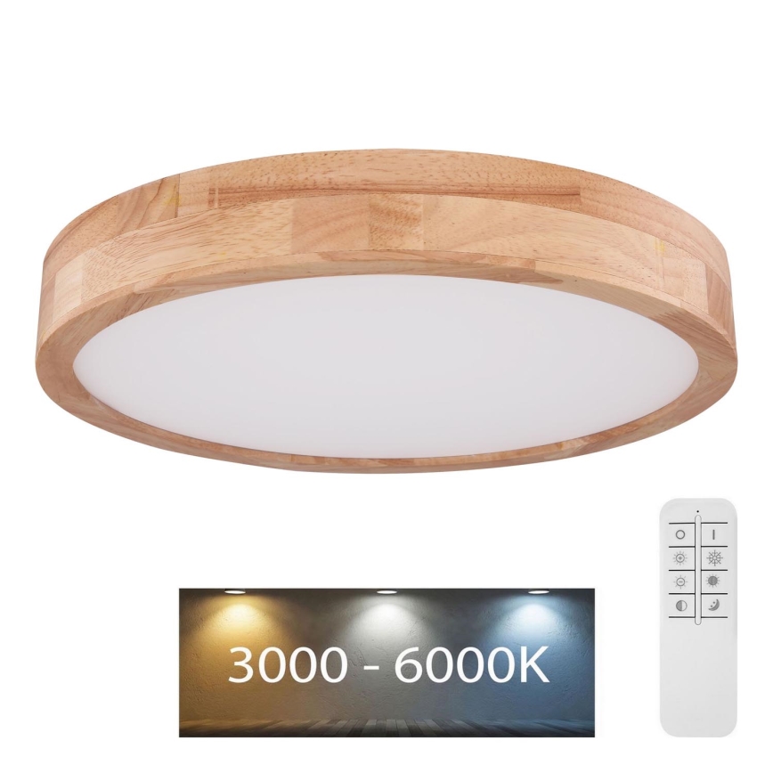 Globo - Plafoniera LED Dimming LED/24W/230V + Telecomando