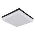 Globo - Plafoniera LED LED/12W/230V 4000K 22x22 cm nero