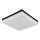 Globo - Plafoniera LED LED/12W/230V 4000K 22x22 cm nero