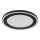 Globo - Plafoniera LED LED/24W/230V 4000K diametro 34 cm nero