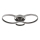 Globo - Plafoniera LED LED/39W/230V 2700/4500/6500K 106x60 cm antracite
