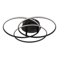 Globo - Plafoniera LED LED/40W/230V 4000K diametro 45,6 cm nero