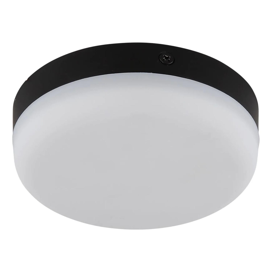 Globo - Plafoniera LED LED/8W/230V 4000K diametro 12 cm nero