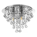 Globo - Plafonnier 3xE14/40W/230V d. 38 cm chrome brillant