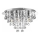 Globo - Plafonnier 5xE14/40W/230V d. 46 cm chrome brillant