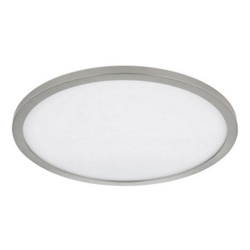 Globo - Plafonnier à intensité variable salle de bain LED/24W/230V d. 42 cm IP44 chrome mat