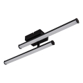 Globo - Plafonnier LED/12W/230V 3000K noir
