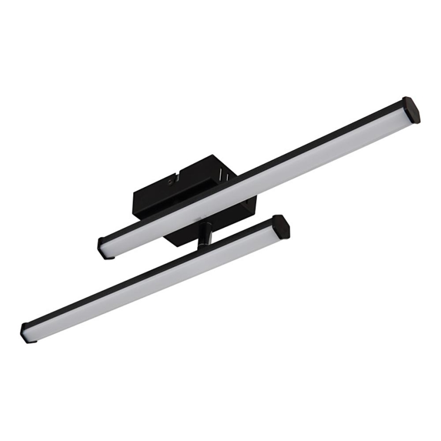 Globo - Plafonnier LED/12W/230V 3000K noir