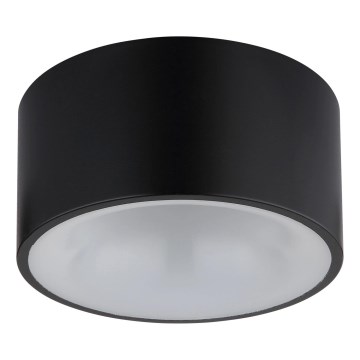 Globo - Plafonnier LED 12W/230V 3000K Ø 15 cm noir