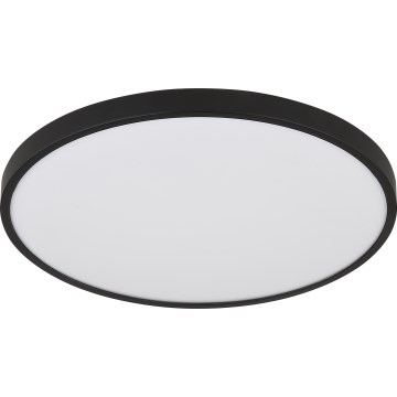 Globo - Plafonnier LED/15W/230V 4000K d. 23 cm noir