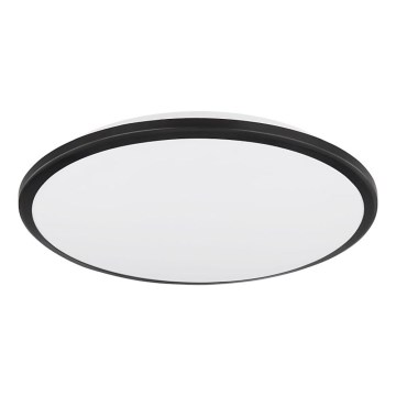 Globo - Plafonnier LED/18W/230V 4000K d. 35 cm noir