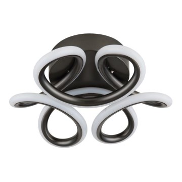 Globo - Plafonnier LED/24W/230V 2700/4000/6000K d. 26 cm noir