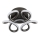 Globo - Plafonnier LED/24W/230V 2700/4000/6000K d. 26 cm noir