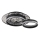 Globo - Plafonnier LED/24W/230V 3000K 40x50,5 cm noir/chrome brillant