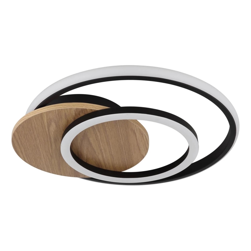 Globo - Plafonnier LED/24W/230V noir