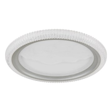 Globo - Plafonnier LED/28W/230V 3000/4200/6000K Ø 39,5 cm argenté
