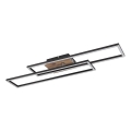 Globo - Plafonnier LED/30W/230V 3000K 60x80 cm noir