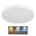 Globo - Plafonnier LED/36W/230V 3000K/4000K/6500K d. 40 cm blanc