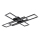 Globo - Plafonnier LED 55 W, 230 V, 3000 K, 80 x 60 cm