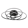 Globo - Plafonnier LED/55W/230V 4000K d. 51,5 cm noir