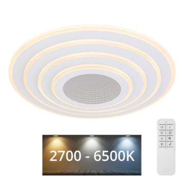Globo - Plafonnier LED dimmable 40W/230V 2700-6500K Wi‑Fi Tuya Ø 42 cm + télécommande
